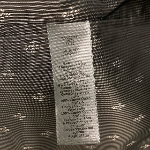 JOHN VARVATOS Abstract Jacquard Vest. Size EU 50 USA 40 - Picture 5 of 9